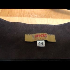 Kenzo Tops - Kenzo suede leather tank top Kenzo Tops - Kenzo suede leather tank top